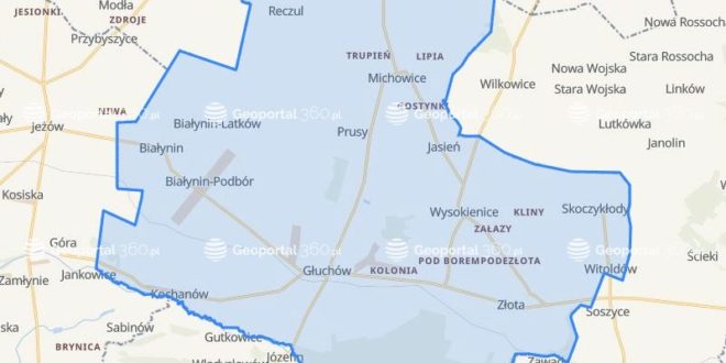 Wójt Gminy Głuchów udostępnia projekt zmiany miejscowego planu zagospodarowania przestrzennego gminy Głuchów
