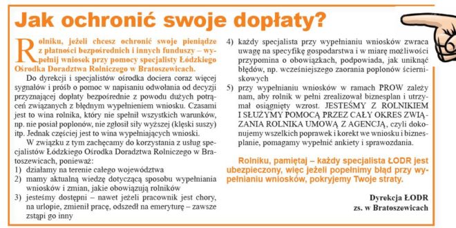 Jak ochronić twoje dopłaty - Obrazek wyróżniający