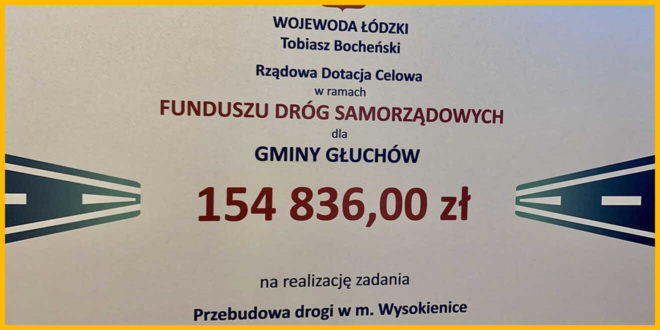 Zdjęcie 05 - gmina z kolejnym wsparciem na przebudowę drogi