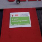 Siedziba OSP Celigów front - Tablica informacyjna