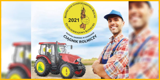 Obrazek wyróżniający - informacja KRUS o konkursie Bezpieczne Gospodarstwo Rolne 2021