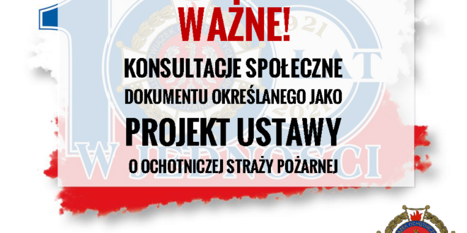Obrazek wyróżniający - dotacje społeczne dotyczące projektu ustawy o ochotniczych Strażak Pożarnych