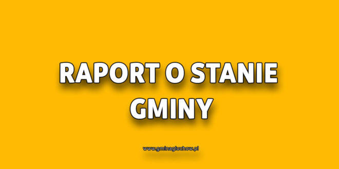 Obrazek wyróżniający - raport o stanie gminy