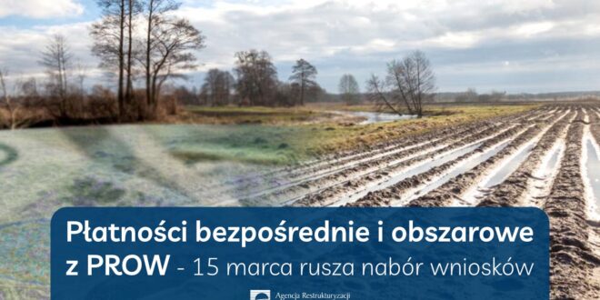 Obrazek wyróżniający - Dopłaty bezpośrednie i obszarowe z PROW za 2022 rok – już można składać wnioski